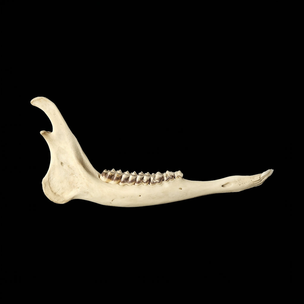 Whitetail deer jaw bone